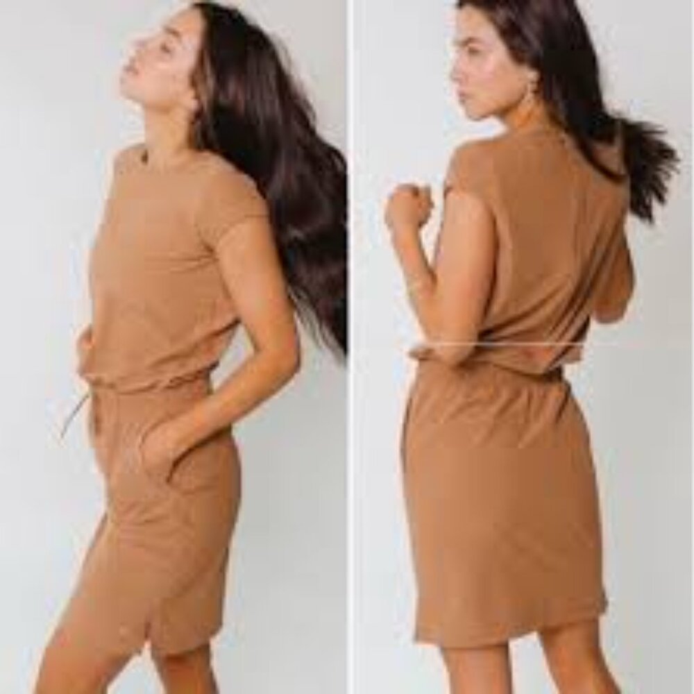 NWOT! Elegant Women's Dress in Rust